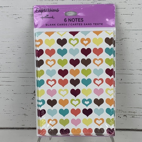 4/$14 6pk Hallmark Expressions Thank You Note Cards Blank Inside NEW SEALED - Picture 1 of 6